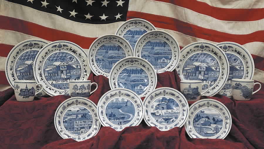 An America For All Seasons 16 Piece Set by Nikko-1