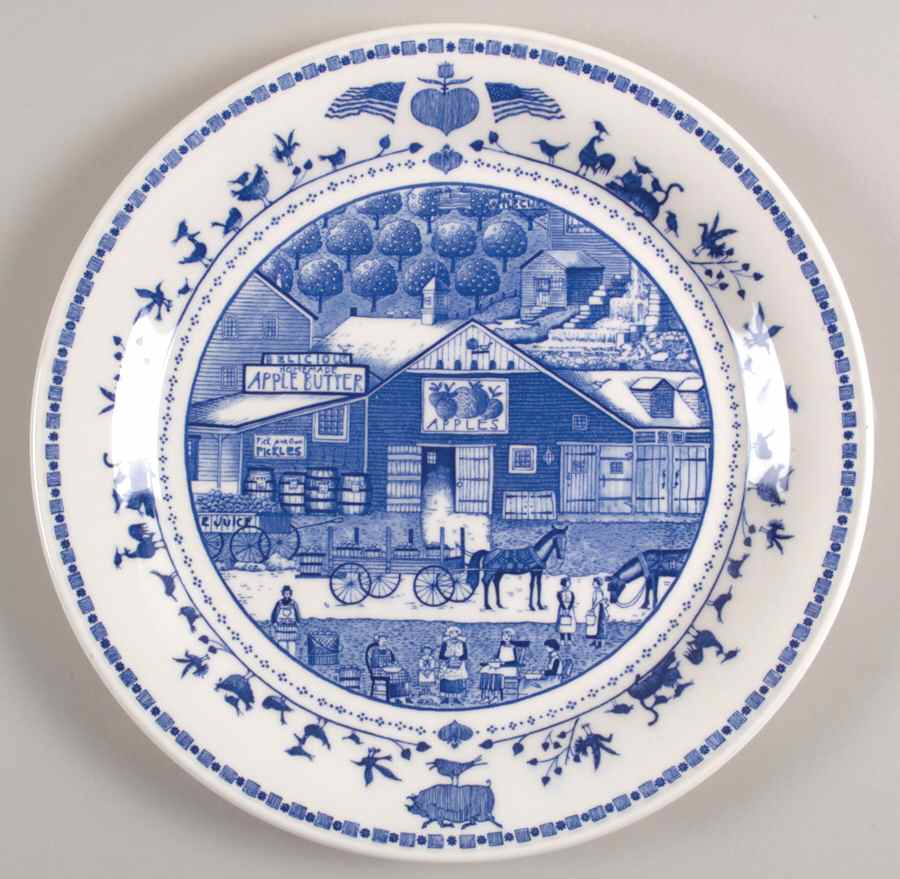 An America For All Seasons Dinner Plate by Nikko-1