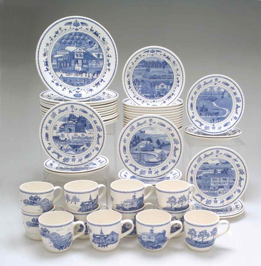 An America For All Seasons 48 Piece Set by Nikko-1