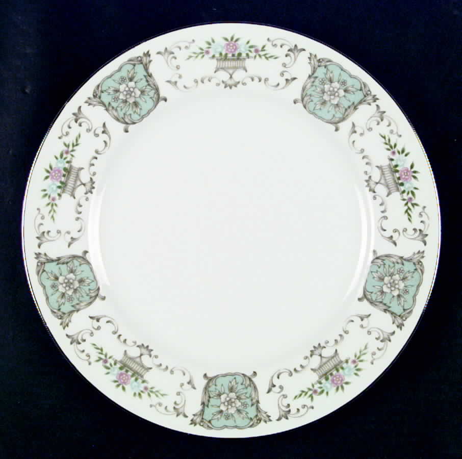 Rose Garden Dinner Plate by Norleans-1