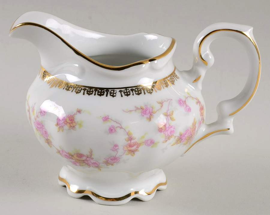 Bridal Rose Creamer by NC West Germany-1