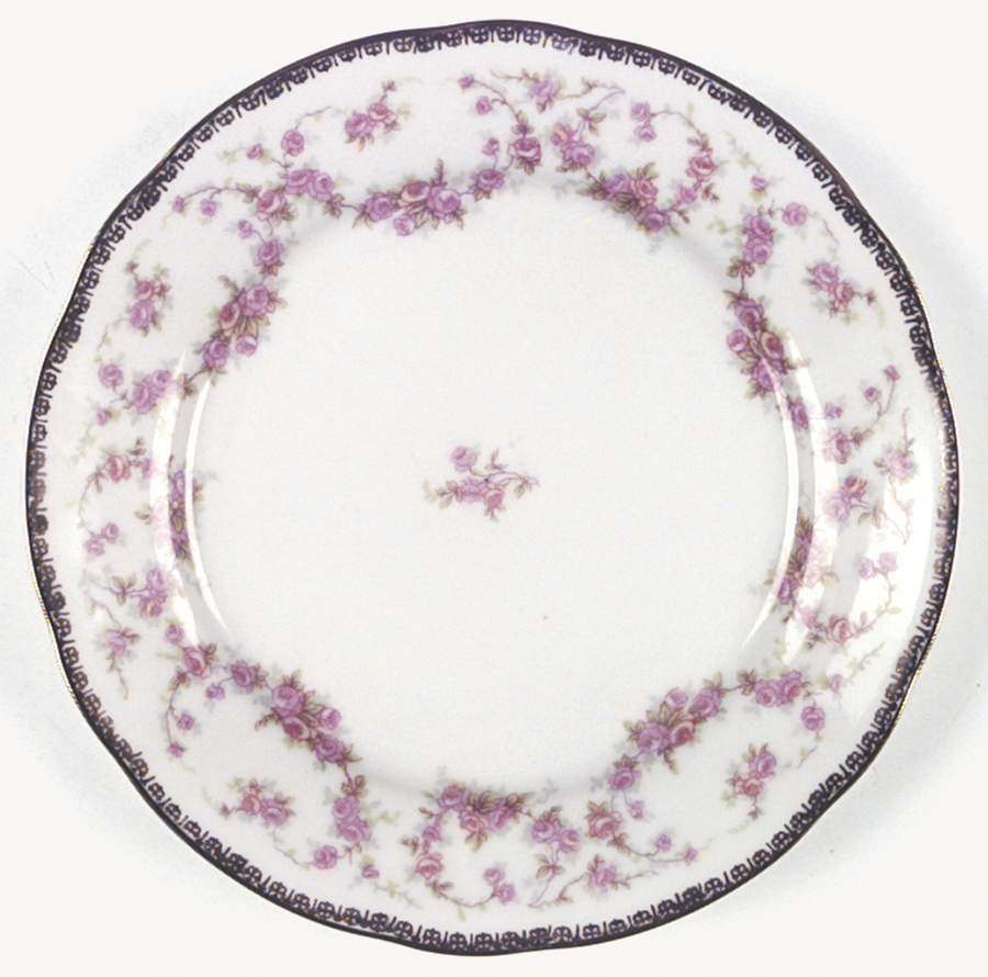 Bridal Rose Salad Plate by NC West Germany-1