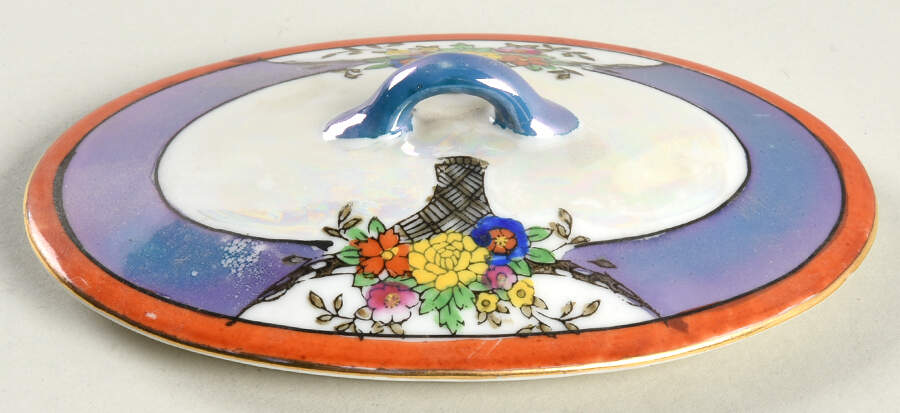 N1822 Lid for Toy Oval Covered Vegetable by Noritake-1