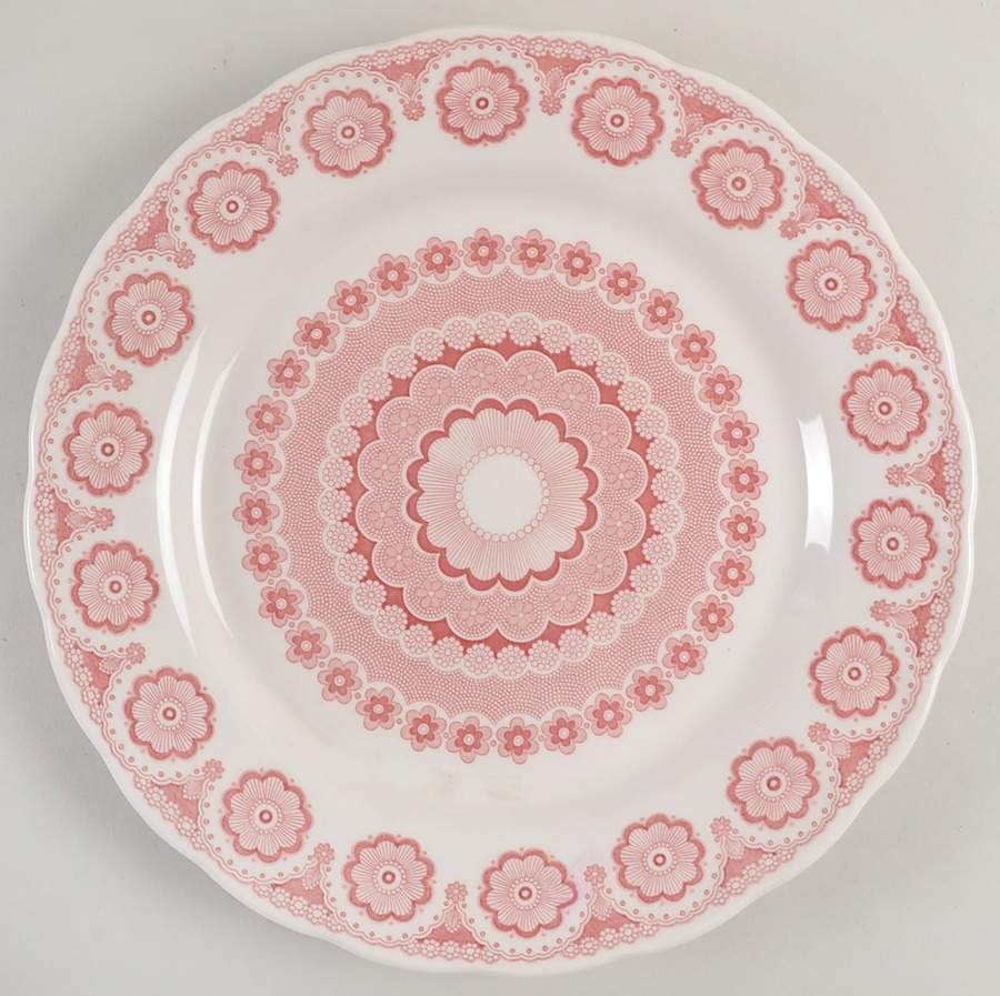 Perfection Pink 12" Chop Plate (Round Platter) by Nikko-1