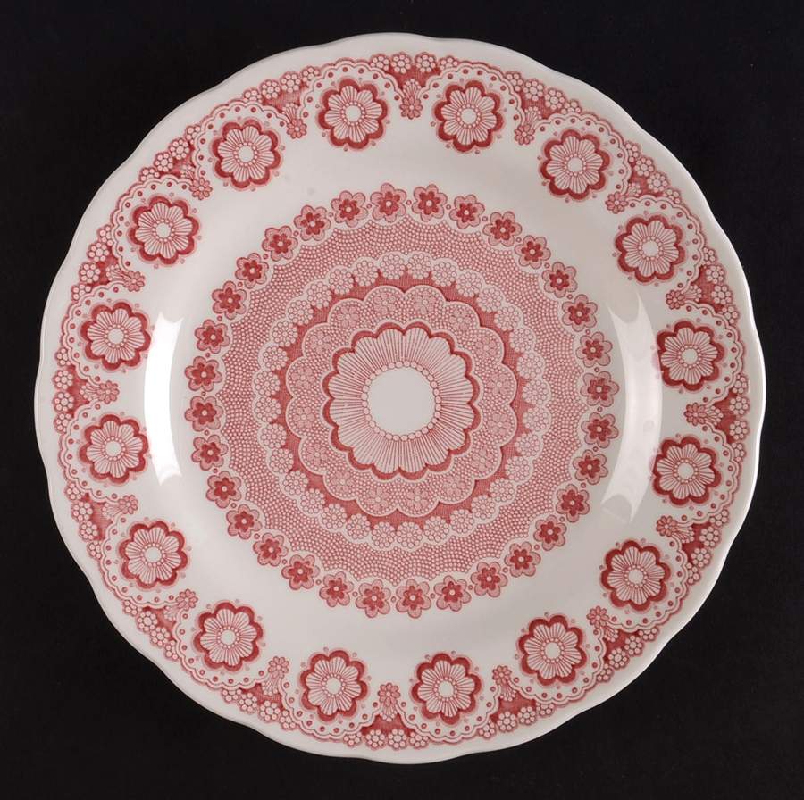Perfection Pink Salad Plate by Nikko-1