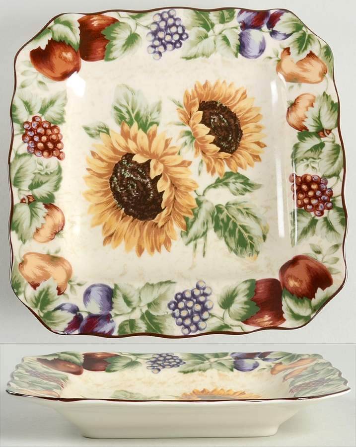 Napa Valley Square Accent Salad Plate by Noble Excellence-1