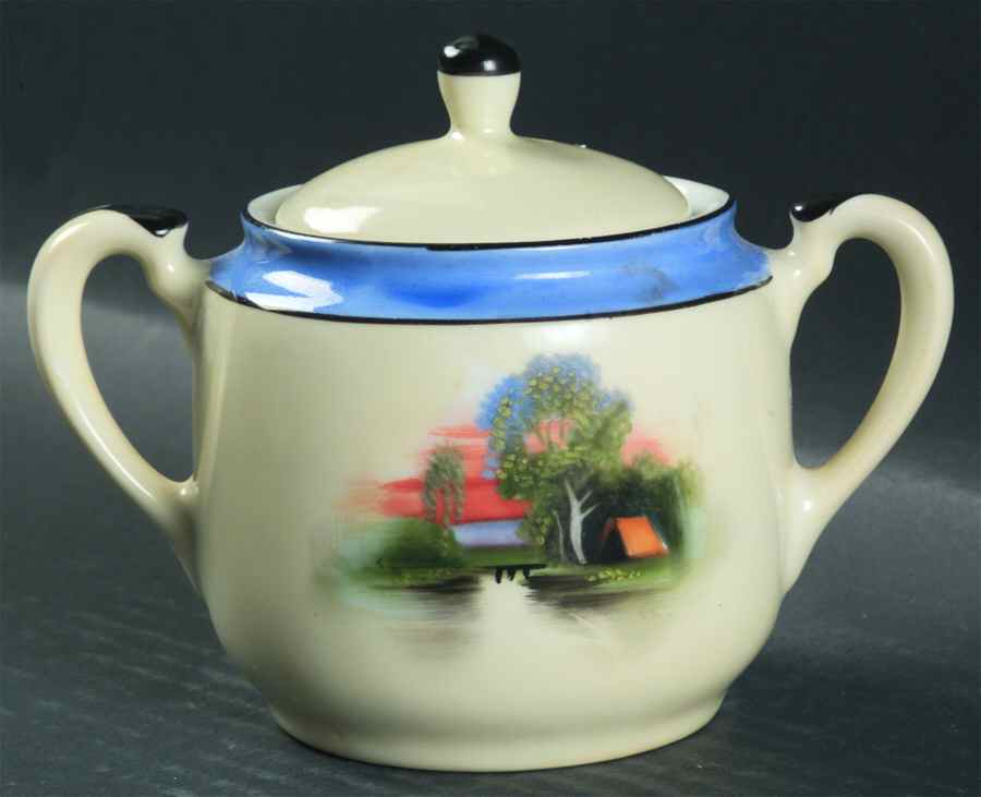 N1844 Sugar Bowl & Lid by Noritake-1