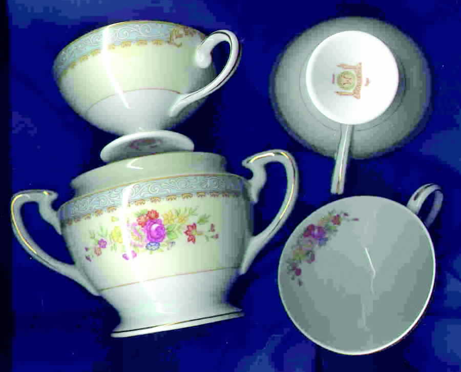 N1847 Sugar Bowl No Lid by Noritake-1