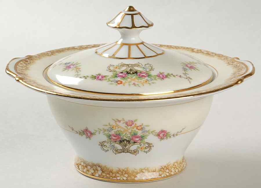 N1848 Sugar Bowl & Lid by Noritake-1