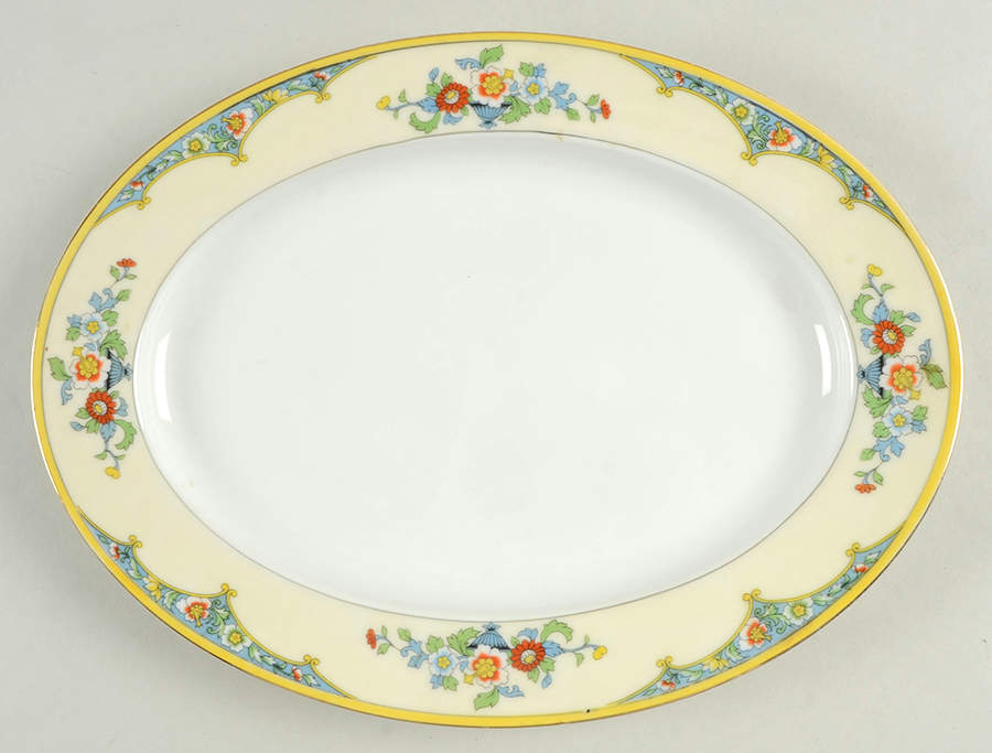N1849 11" Oval Serving Platter by Noritake-1