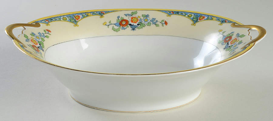N1849 10" Oval Vegetable Bowl by Noritake-1