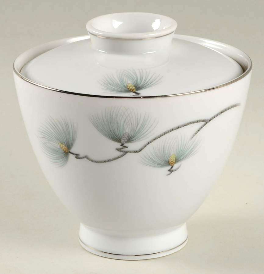 Ma tsu Sugar Bowl & Lid by Narumi-1