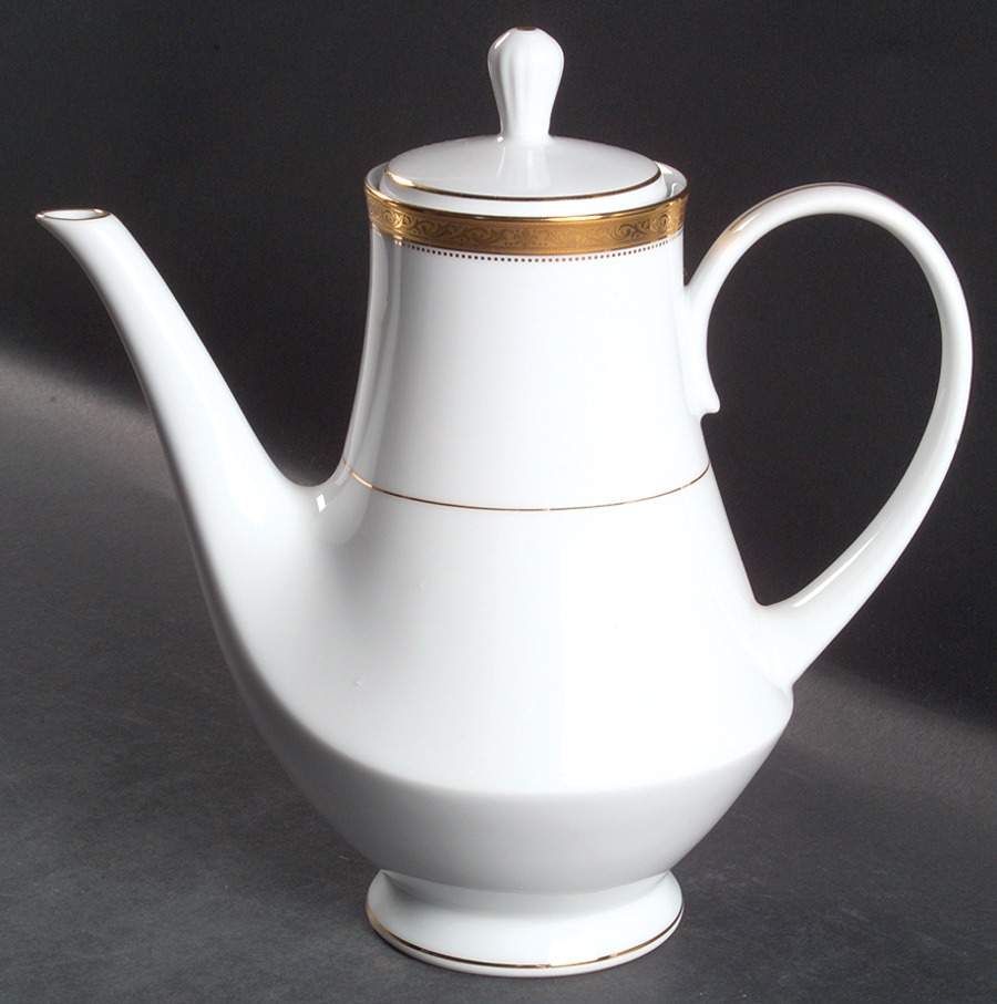 Signature Gold Coffee Pot & Lid by Noritake-1