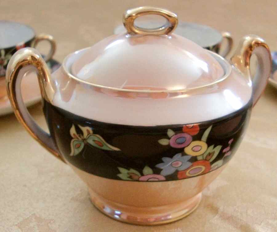 N1872 Sugar Bowl & Lid by Noritake-1
