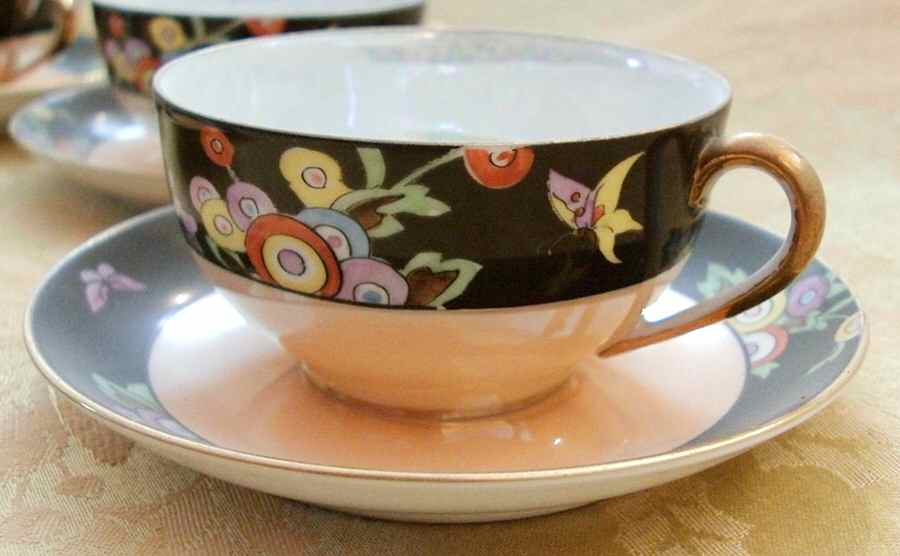 N1872 Flat Cup & Saucer Set by Noritake-1