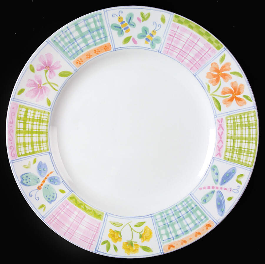 Butterfly Quilt Dinner Plate by Noble Excellence-1