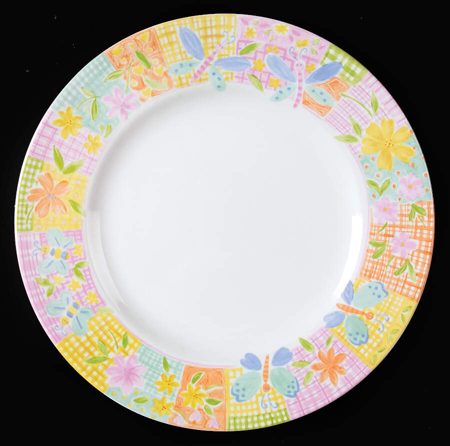 Butterfly Quilt Dinner Plate by Noble Excellence-1