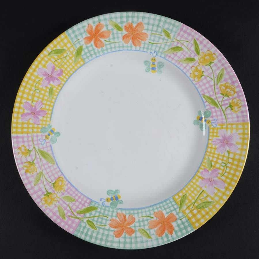Butterfly Quilt Dinner Plate by Noble Excellence-1