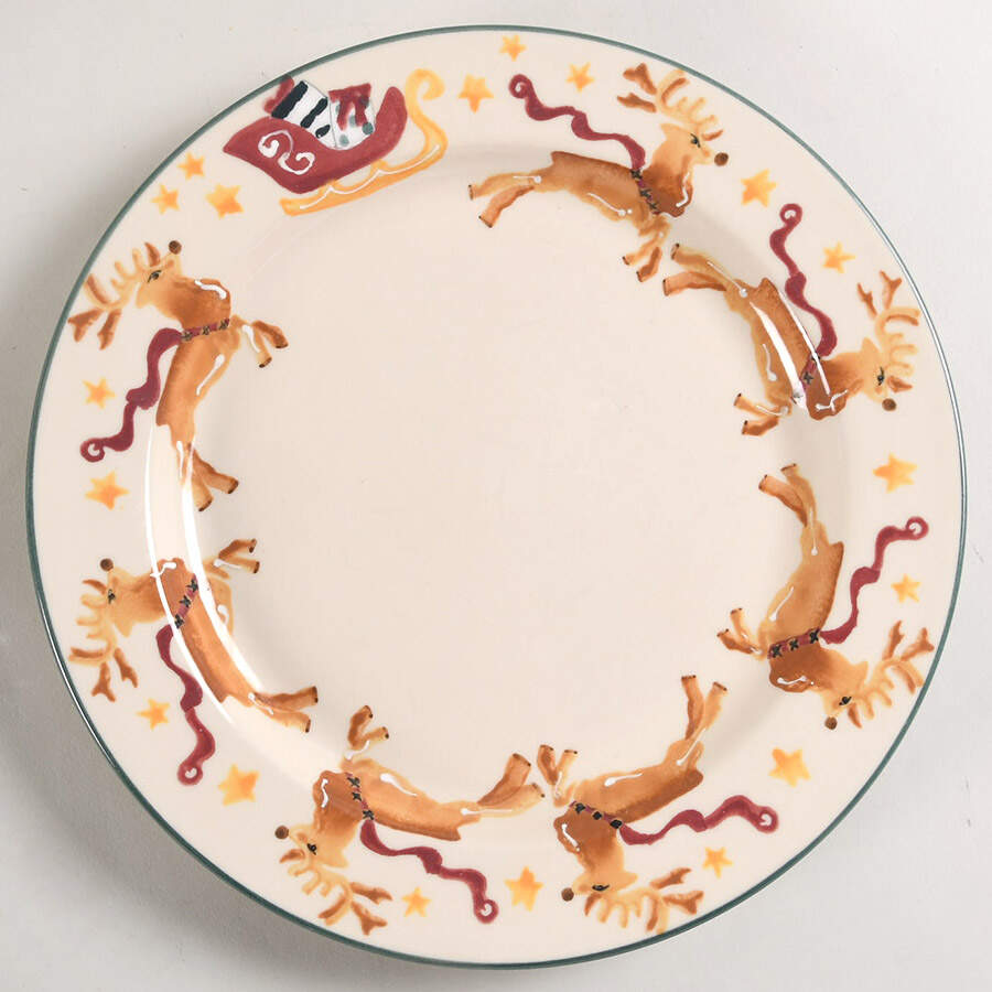 Up On The Roof Top Dinner Plate by Noble Excellence-1