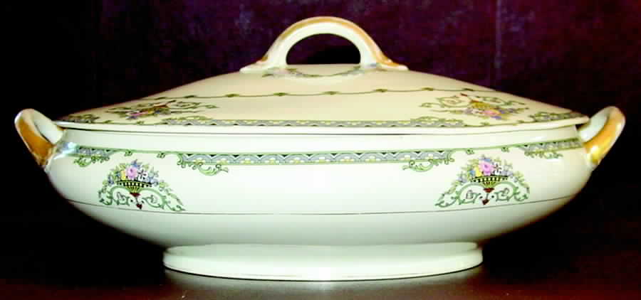 N1897 Oval Covered Vegetable by Noritake-1