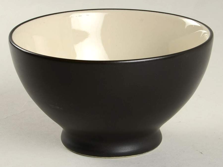 Chic Ebony Soup/Cereal Bowl by Nikko-1