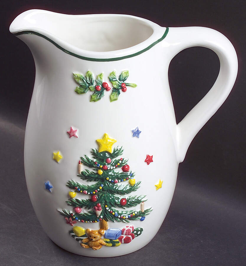 Holiday Tree 56 Oz Pitcher by Nikko-1