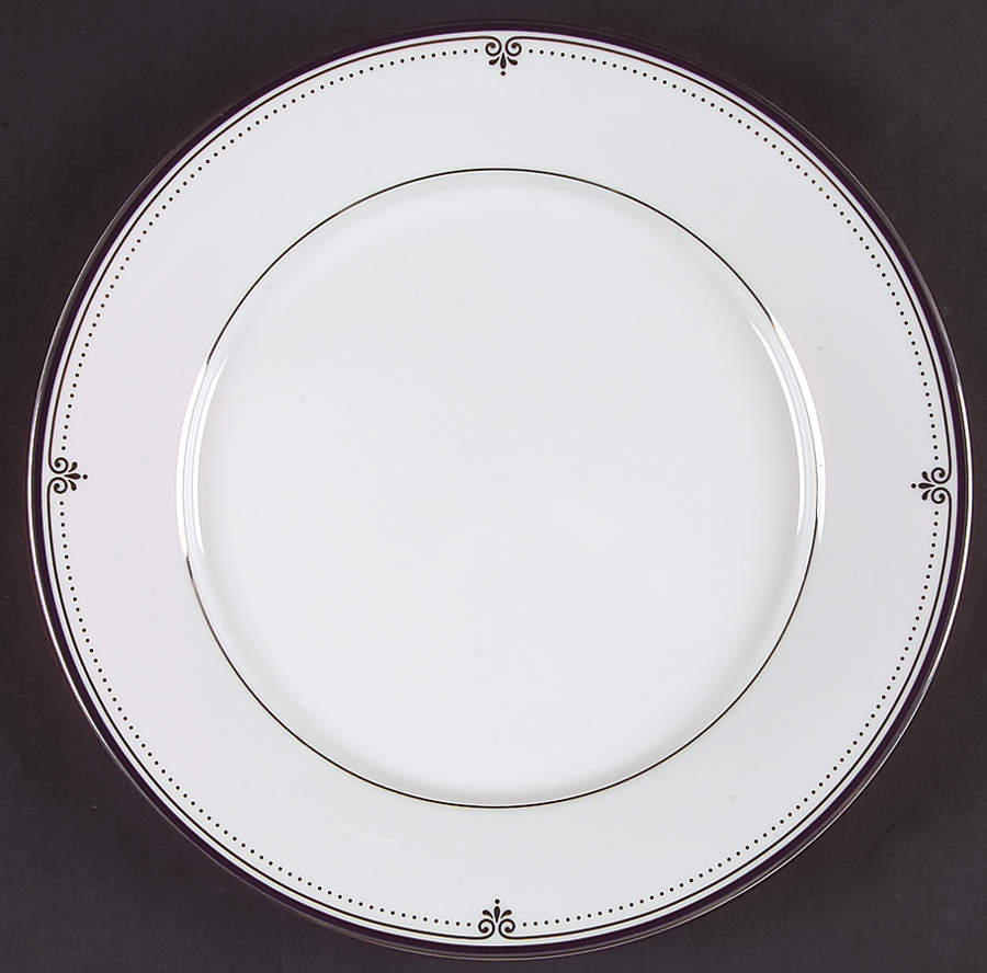 Grand Opera Platinum Dinner Plate by Nikko-1