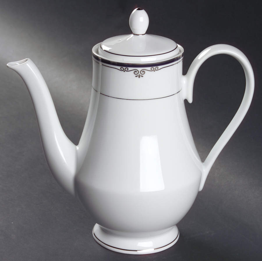 Grand Opera Platinum Coffee Pot & Lid by Nikko-1
