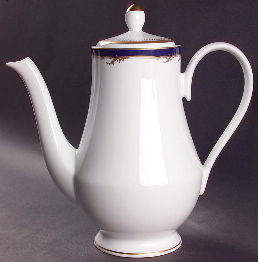 Blue Moon Coffee Pot & Lid by Nikko-1