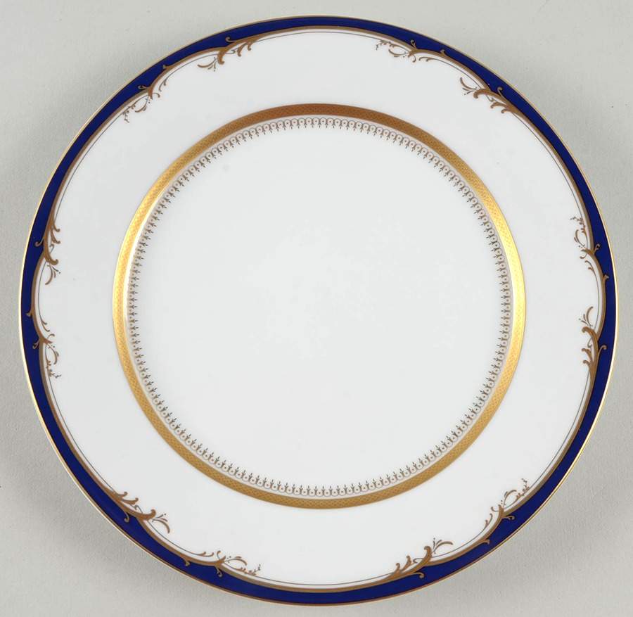 Blue Moon Salad/Dessert Plate by Nikko-1