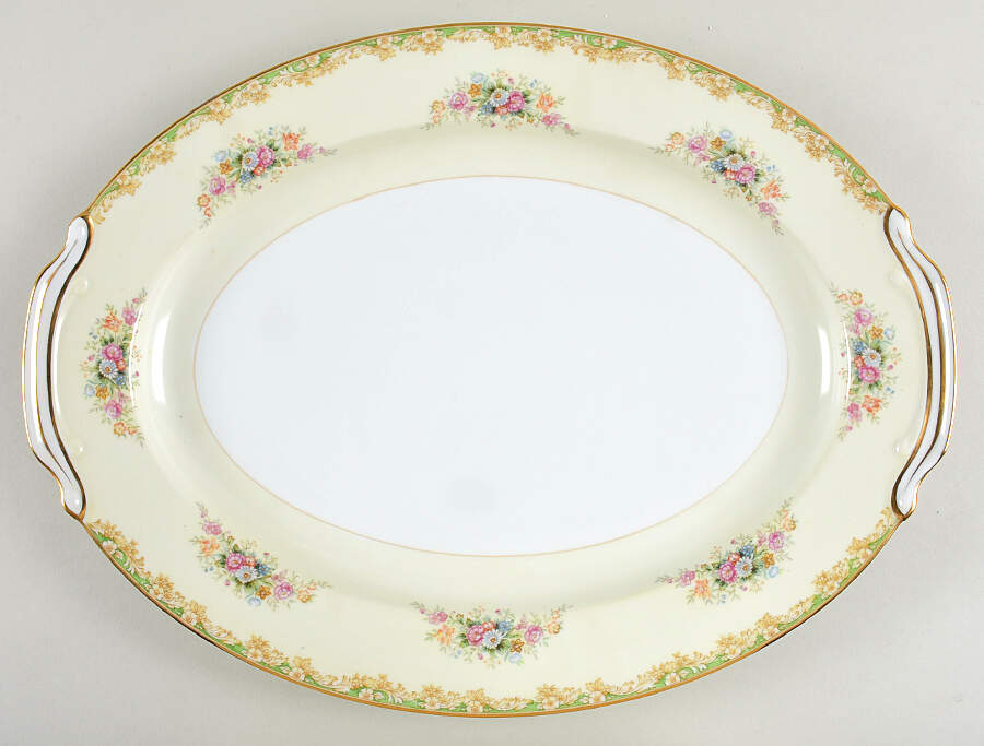 N1915 16" Oval Serving Platter by Noritake-1