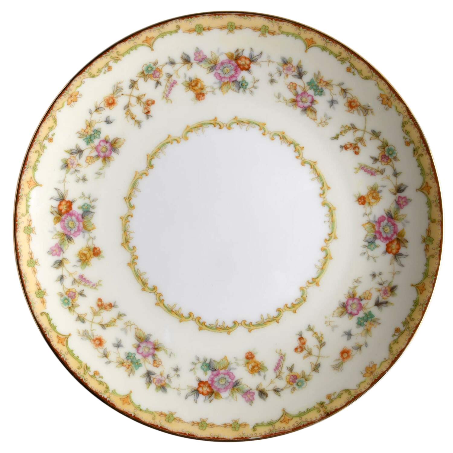 Columbine (No #) Coupe Salad Plate by Noritake-1