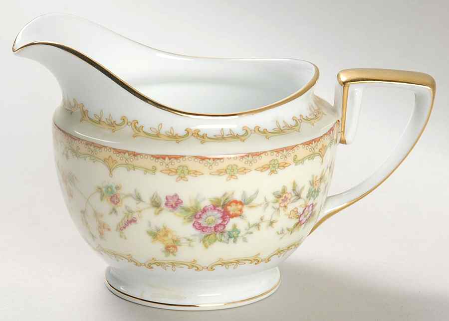 Columbine (No #) Creamer by Noritake-1