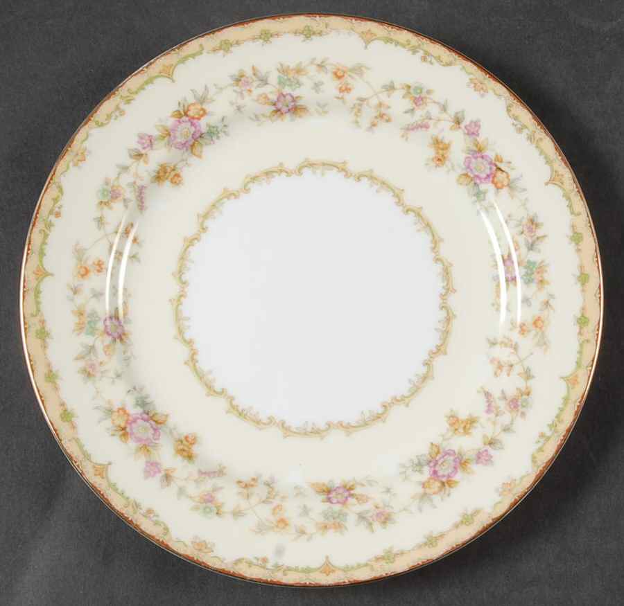 Columbine (No #) Salad Plate by Noritake-1