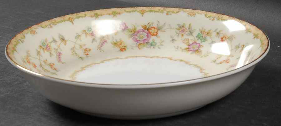 Columbine (No #) Coupe Soup Bowl by Noritake-1