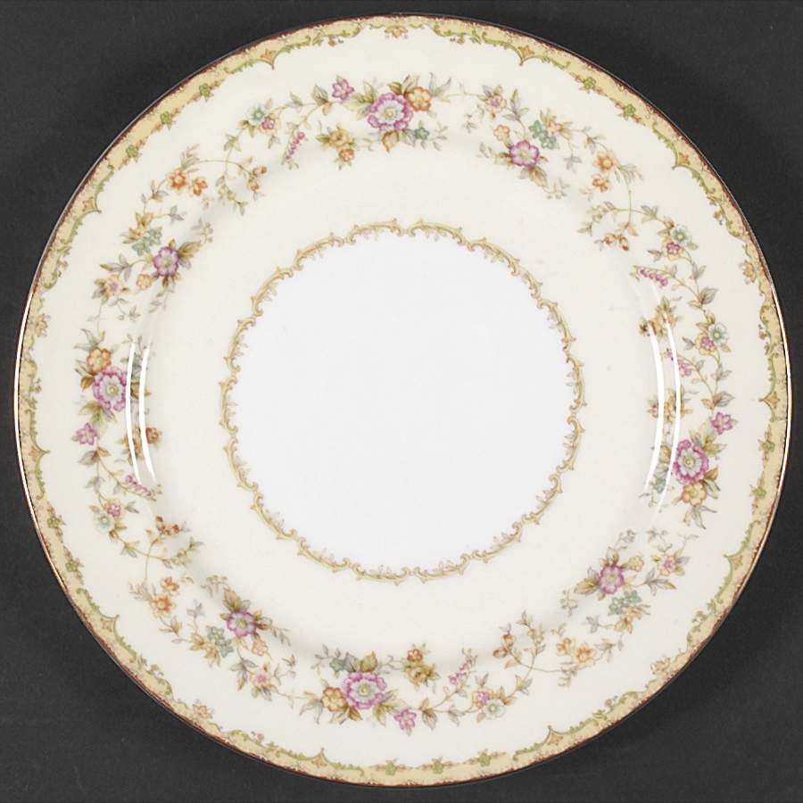 Columbine (No #) Dinner Plate by Noritake-1
