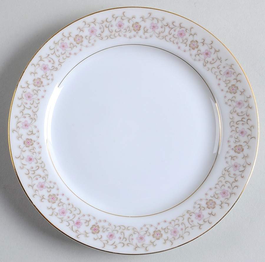 Coronet (Floral) Bread & Butter Plate by Nikko-1