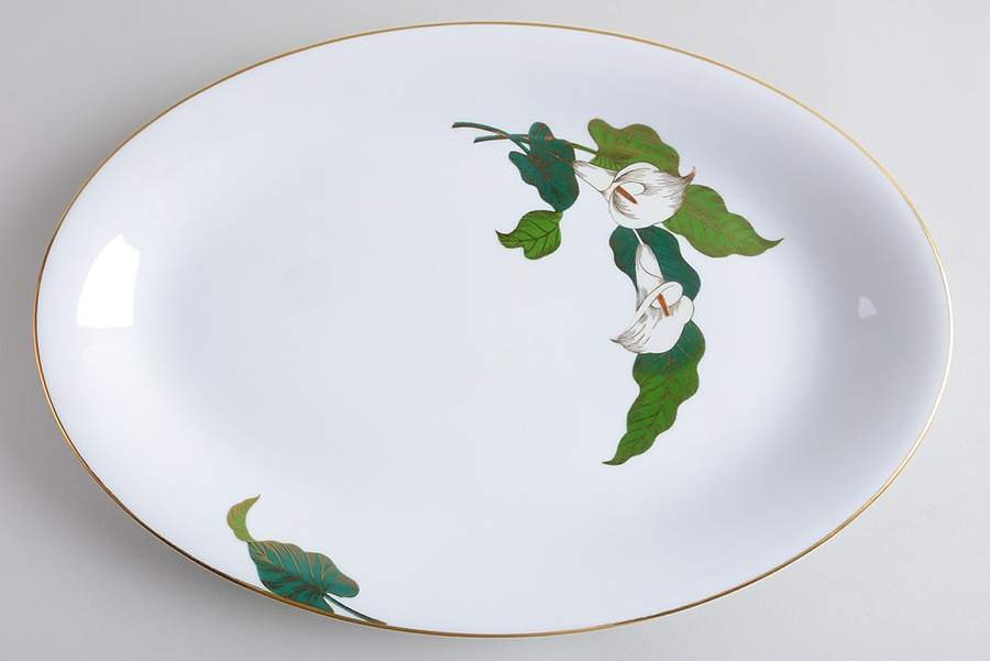 N1919 16" Oval Serving Platter by Noritake-1
