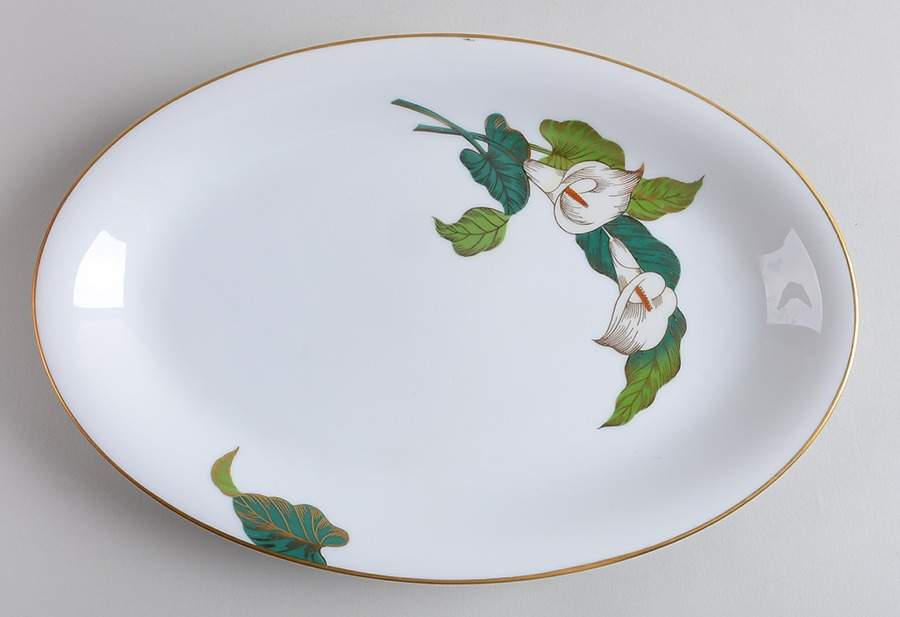 N1919 12" Oval Serving Platter by Noritake-1