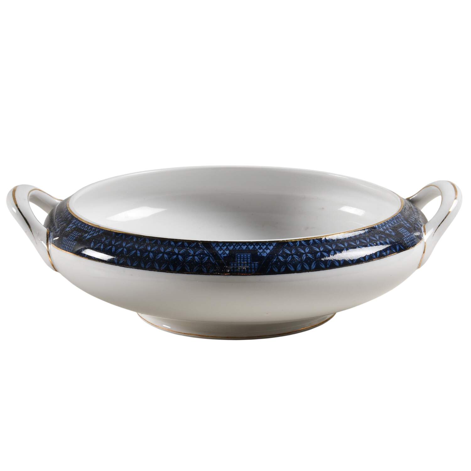 Blue Willow Round Vegetable No Lid by Nikko-1