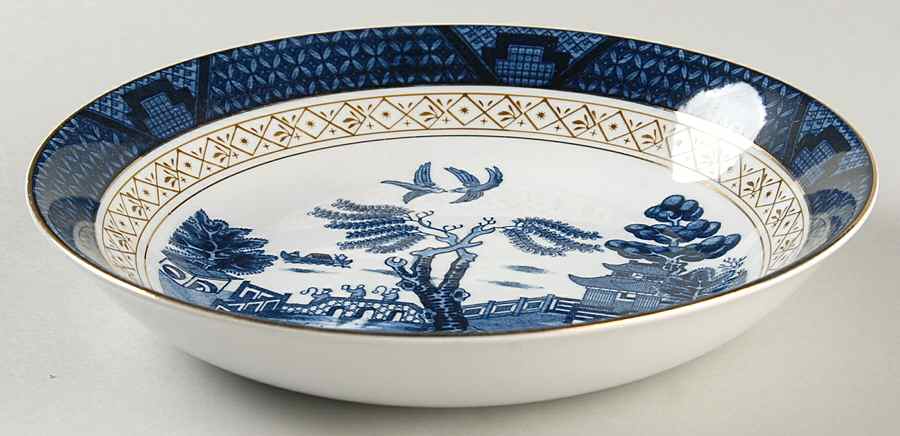 Blue Willow Coupe Soup Bowl by Nikko-1