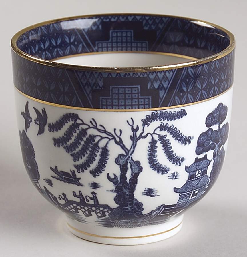 Blue Willow Cup No Handle by Nikko-1