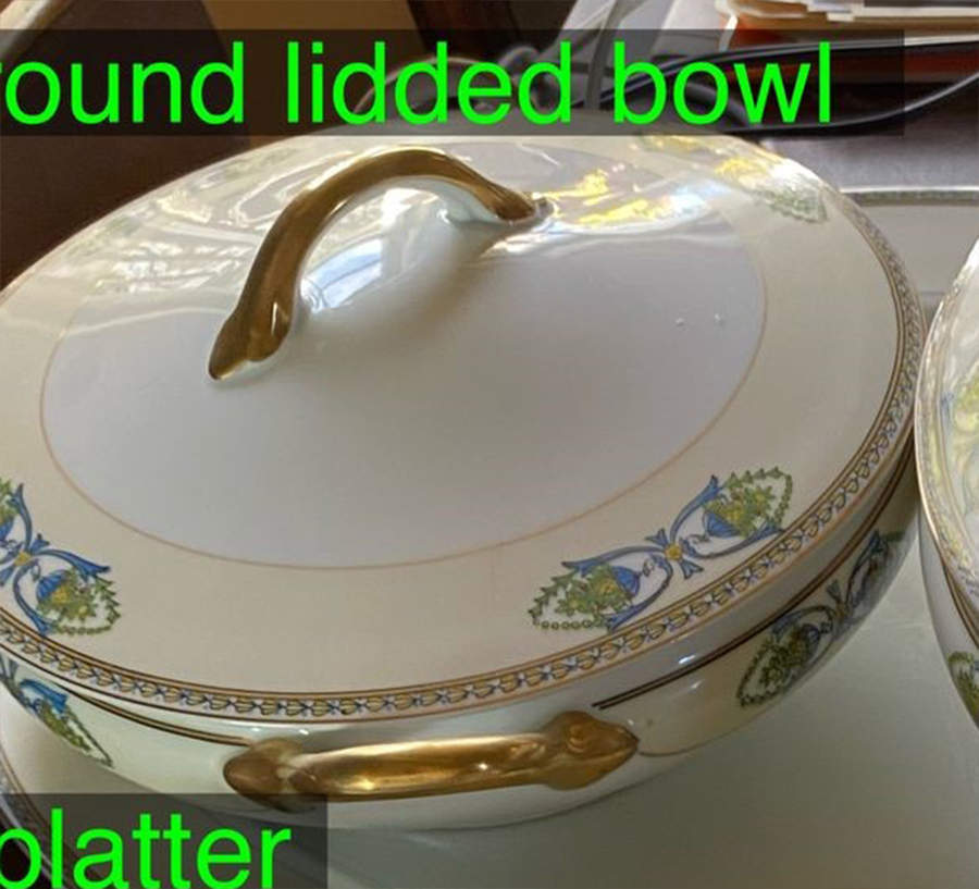 N1932 Round Covered Vegetable by Noritake-1