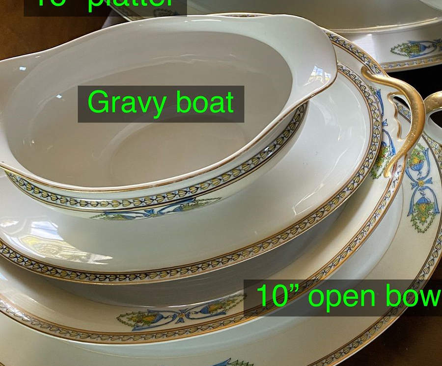 N1932 10" Oval Vegetable Bowl by Noritake-1