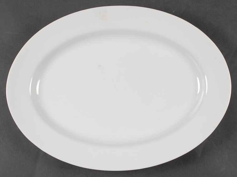Whitehouse 14" Oval Serving Platter by Noble Excellence-1