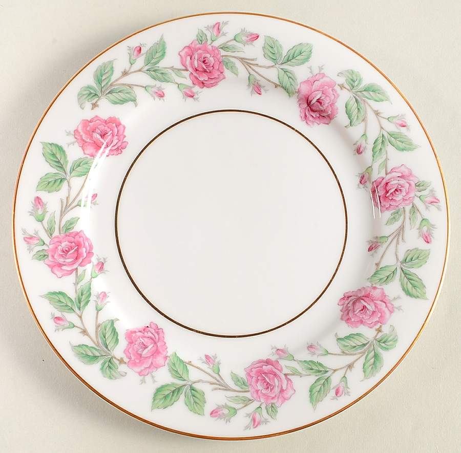 Roselle Salad Plate by Noritake-1