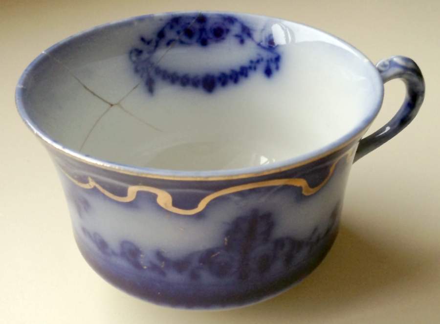 Portsmouth Blue Flat Cup by New Wharf-1