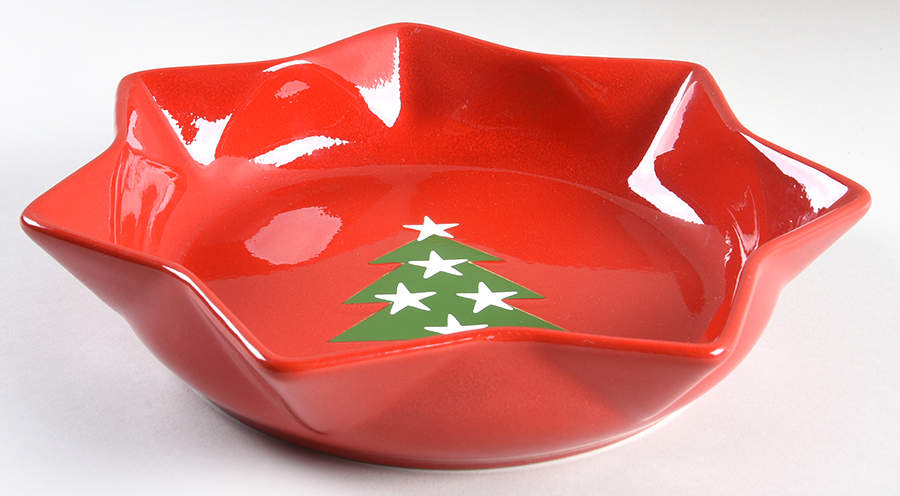 Christmas Tree Star Shaped Dish by Noble Excellence-1
