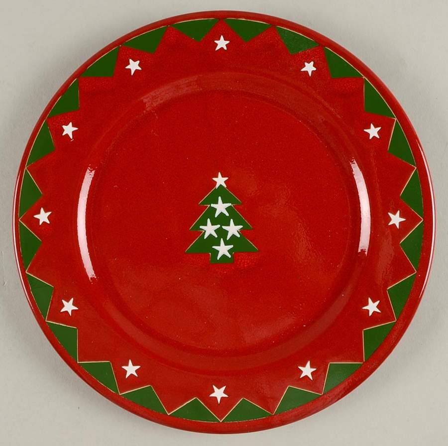 Christmas Tree Luncheon Plate by Noble Excellence-1