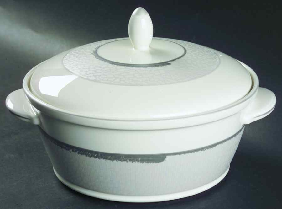 Ambience Frost 2.5 Qt Round Covered Casserole by Noritake-1